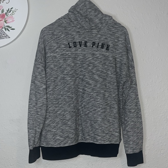 Gray PINK Logo Hoodie - Picture 7 of 7